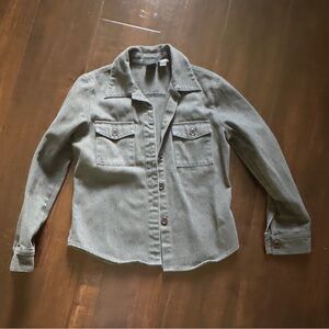 GAP Charcoal Button Up Shirt XS